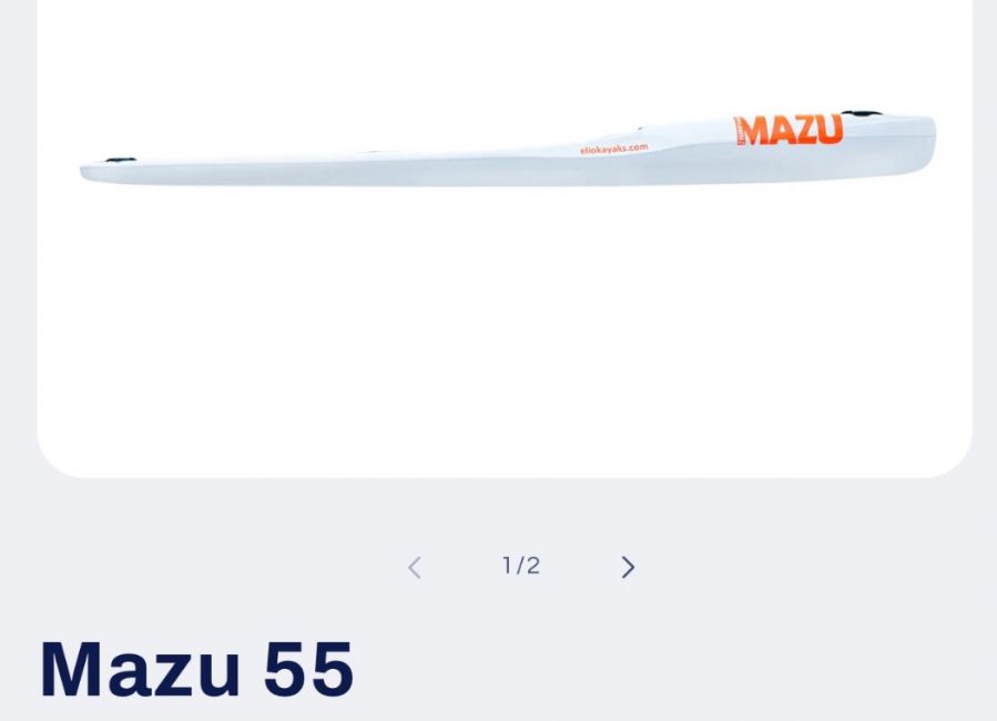 Mazu Special Club Surfski 55
