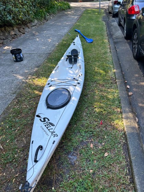 Stellar S14S Sport Surfski Kayak + Paddle + Lifejacket