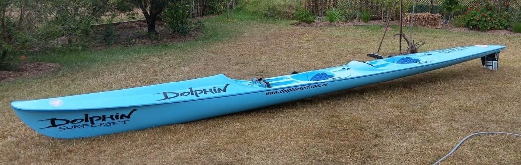 Dolphin double surf ski