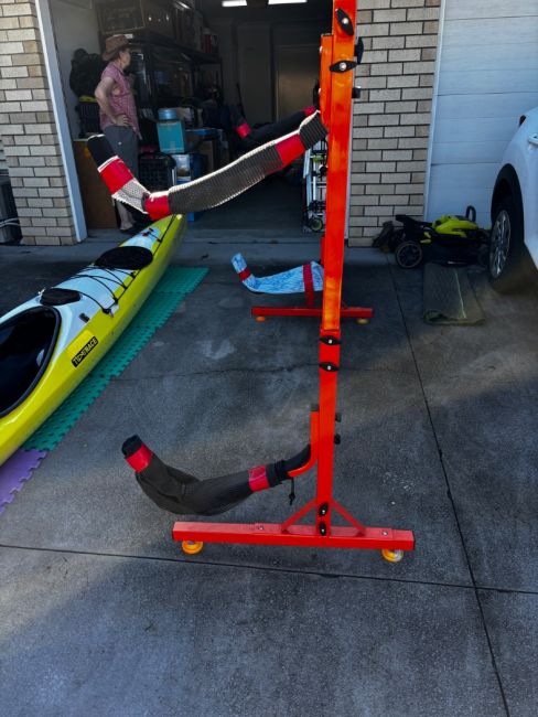 Two Kayak Stand